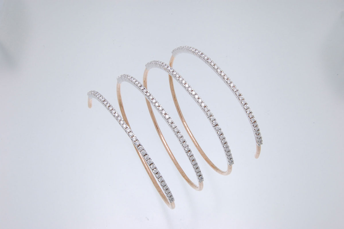 Bracciali in oro bianco codice 4695-9